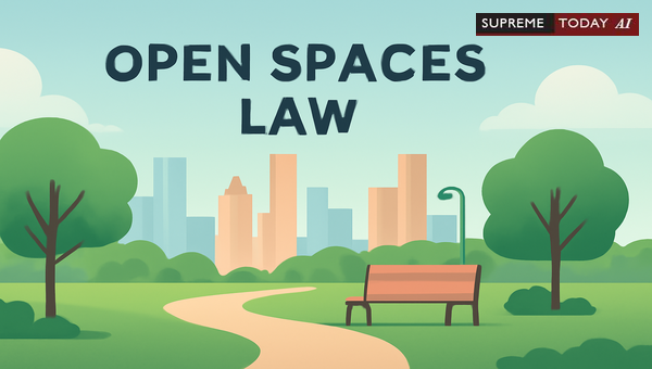 Legality of Diverting Reserved Public Open Spaces for Construction and Private Commercial Use