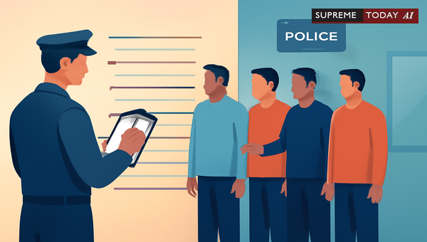 Legality of Property and Suspect Identification Parades Conducted within Police Stations