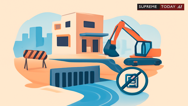 Can Post-Construction Diversion Legalize Encroachment on Storm Water Drains?