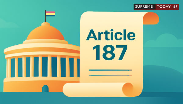 Article 187 of the Indian Constitution: Analyzing Legislative Procedures and Rule-Making Powers