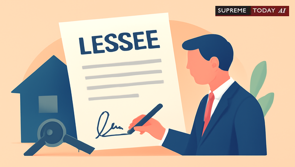 Lessee Status and Rights Under the Transfer of Property Act 1882 Defined