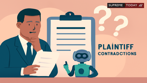 Leveraging Opponent Contradictions in Plaint Drafting for Stronger Claims