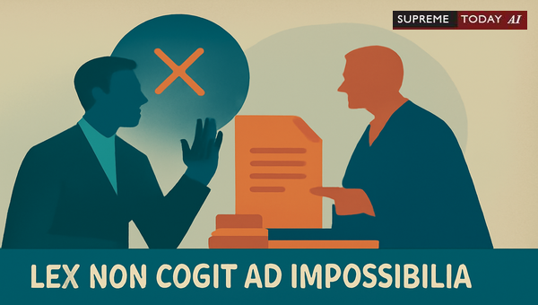 Lex Non Cogit Ad Impossibilia: Does It Help Prosecution in Criminal Defense Strategies?