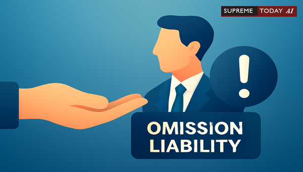 Liability for Omissions under Indian Penal Code Sections 32 33 and 36: Legal Principles