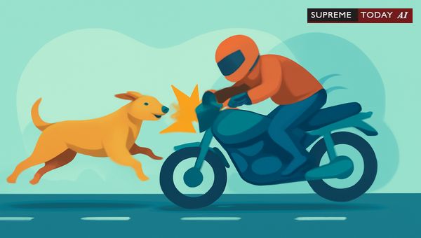 Liability for Motorcycle Accidents Caused by Stray Dogs: Legal Implications and Precedents