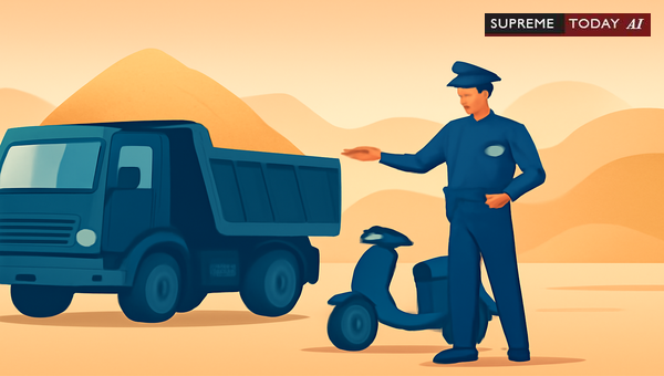 Liability for Illegal Sand Transportation: Scooter and Lorry Confiscation Under the Sand Act