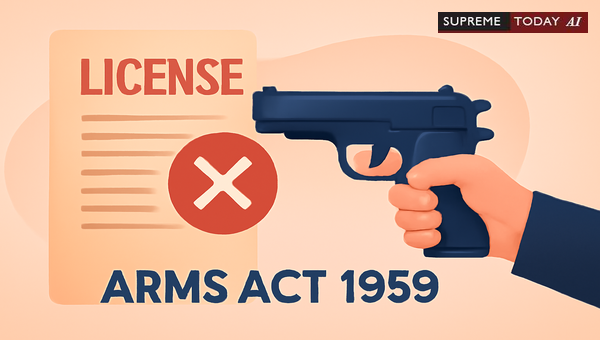 Does Firing a Licensed Pistol Lead to Automatic License Suspension Under Indian Arms Act?