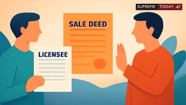 Do Licensees Possess Legal Standing to Challenge the Validity of a Property Sale Deed?