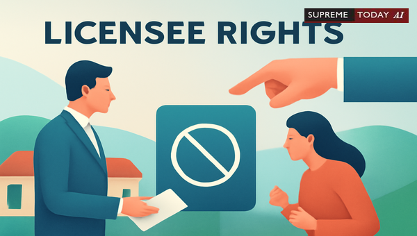 Licensee Standing for Injunctions and Possession Suits Against Third-Party Trespassers