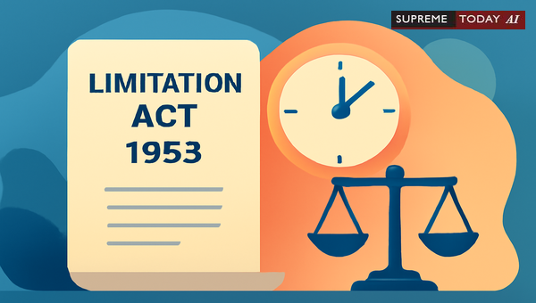 Is the Limitation Act 1953 a Complete Code? Judicial Interpretation of Statutory Limits