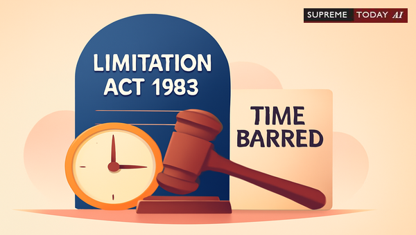 Supreme Court Jurisprudence on Time-Barred Orders and Section 5 Condonation of Delay
