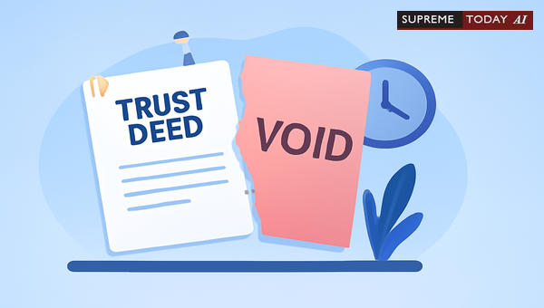 Limitation Period for Challenging Trust Deeds: Avoiding Dismissal Under CPC Order VII Rule 11