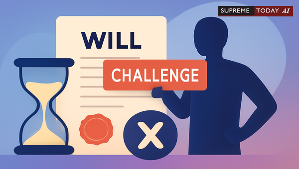 Statutory Limitation Periods for Challenging Will Validity in India