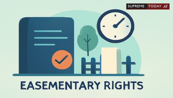 Limitation Periods for Suits Declaring Easementary Rights Under Indian Limitation Act