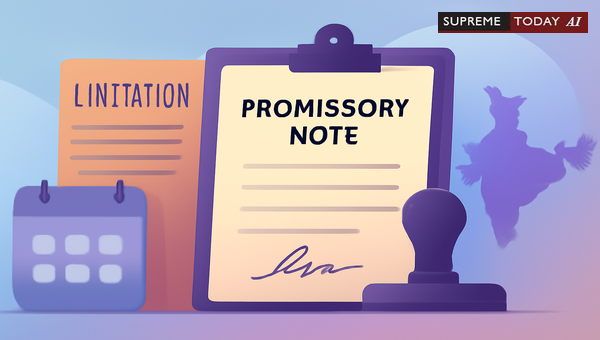 Limitation Periods for Promissory Notes in India: Calculating Suit Enforceability and Extensions