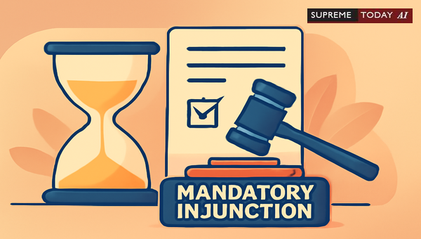 Mandatory Injunction Decree Execution: Understanding the 3-Year Limitation Period
