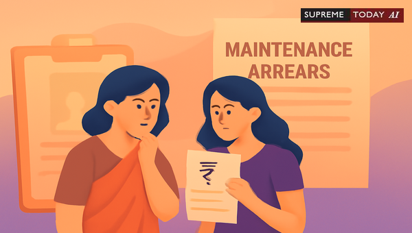 Limitation Period for Claiming Arrears of Past Maintenance Under Section 125 CrPC