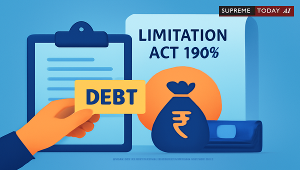 Resetting the Limitation Period via Acknowledgment and Partial Payment: Indian Legal Principles