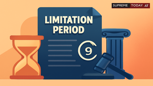 Continuous Running of Limitation Period: Analysis of Section 9 of the Limitation Act, 1963