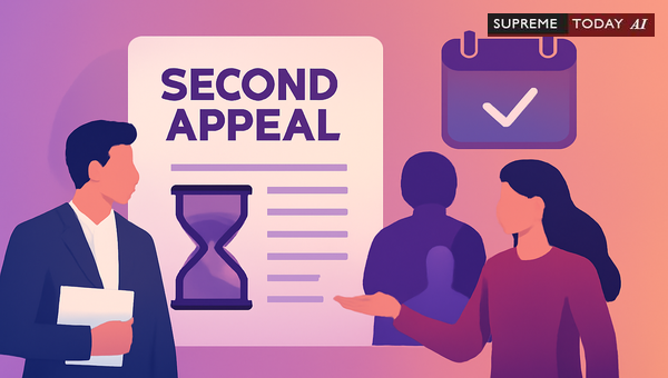 Limitation Periods for Substitution of Legal Heirs in Second Appeals Under CPC and MV Act