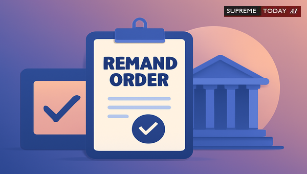 Limitations and Validity of Remand Orders in Criminal and Civil Court Proceedings