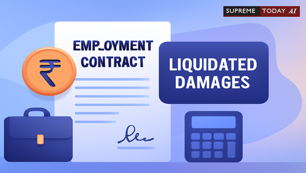 Enforceability of Liquidated Damages in Indian Employment Contracts and Termination Bonds