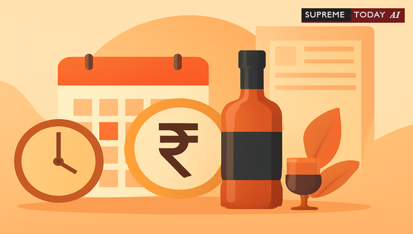 Legal Precedents for Liquor Vend Fee Payment Time Extensions and Judicial Discretion