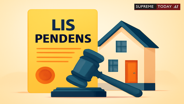 Lis Pendens Doctrine and Property Transfers Executed on the Date of Suit Filing