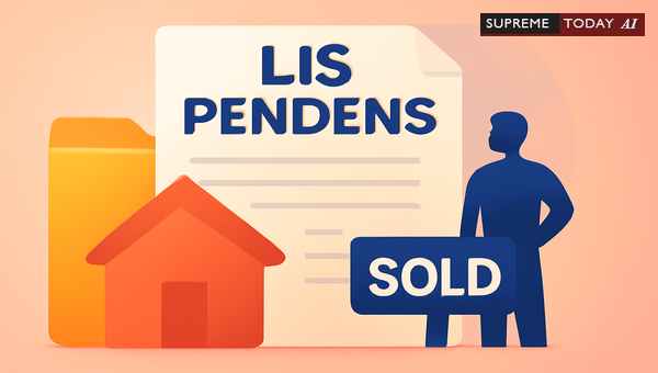 Applying Lis Pendens Under Section 52 of the Transfer of Property Act to Pending Litigation