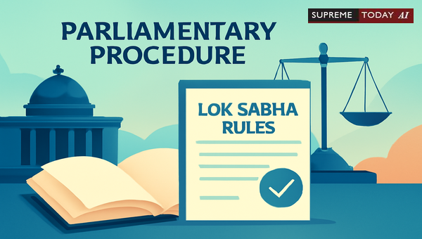 Are Lok Sabha Rules of Procedure Statutory? Legal Analysis of Article 118