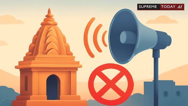 Legal Requirements for Loudspeaker Use in Temples and Religious Gatherings in India