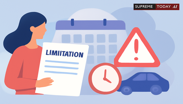 MACT Claim Dismissals on Limitation Grounds: Judicial Standards and Prospective Application