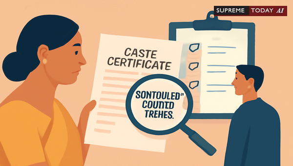 Mandatory Caste Certificate Verification Protocols: Principles from Madhuri Patil v. Additional Commissioner