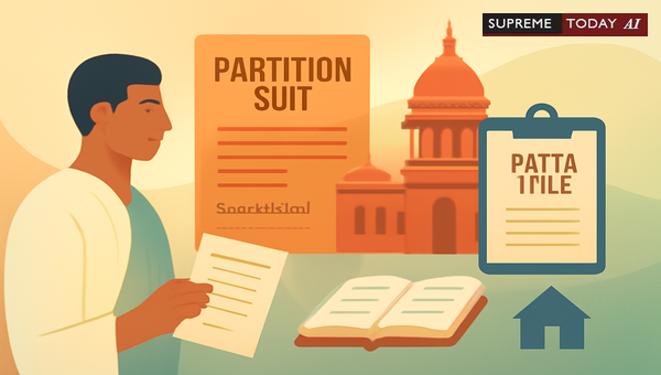 Madras HC Ruling on Evidentiary Requirements in Partition Suits for Ancestral Property