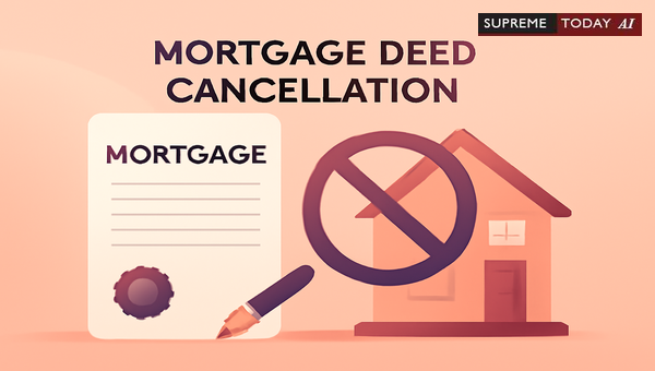 Madras HC Ruling on Invalidity of Unilateral Mortgage Deed Cancellation in Tirunelveli