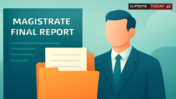 Magistrate Authority Regarding Return of Final Reports in CP Criminal Proceedings