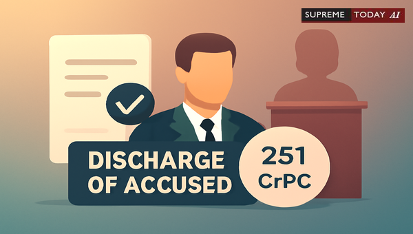 Magistrate Power to Discharge Accused in Summons Trials Under Section 251 CrPC
