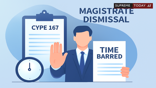 When Magistrates Can Dismiss Investigation Cases Due to Time-Barred Penalties and Delays