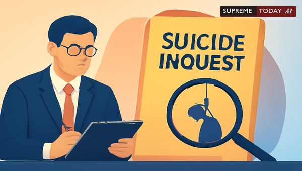 Can Magistrates Order Further Suicide Investigation After SP Routine Crime Scene Inquests?