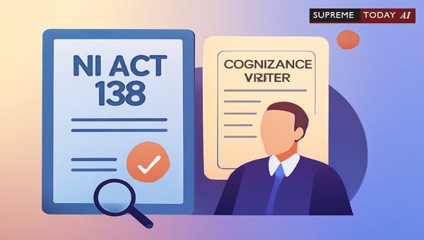 Magistrates Lack Power to Review Cognizance Orders Under Section 138 of the NI Act
