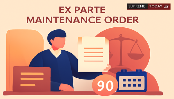 Can Magistrate Set Aside Ex Parte Maintenance Order After 90 Days?