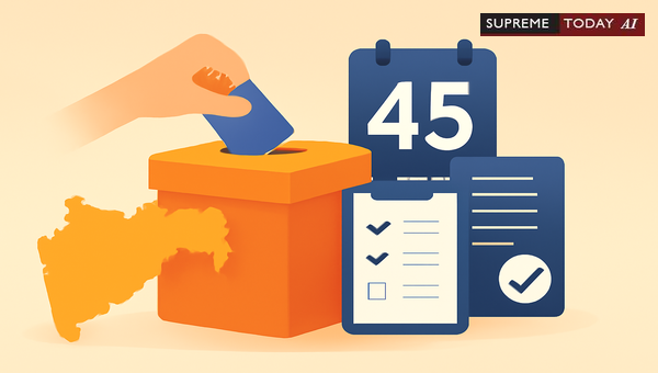 Maharashtra Municipal Election Vote Retention: Analyzing the 45-Day Statutory Myth