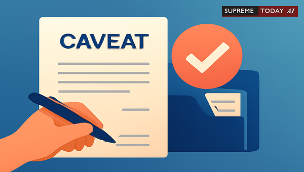 Maintainability of Caveat Petitions Without Named Respondents: A Legal Analysis