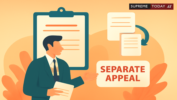 Maintainability of Consolidated Appeals Against Multiple Decrees and Judgments in Indian Courts