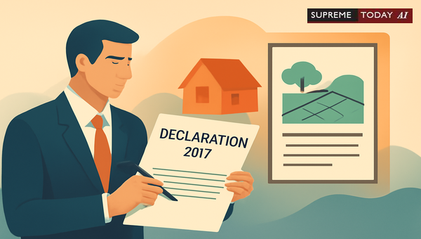 Maintainability of Declaration Suits Without Title Claims: Legal Principles and Precedents