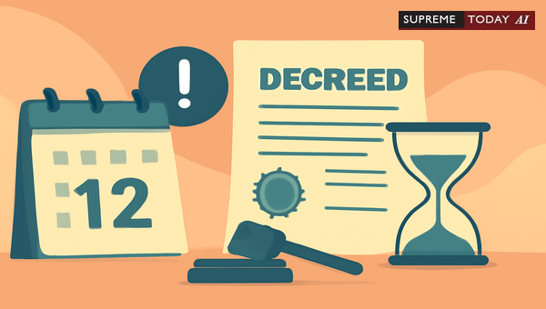 Maintainability of Execution Proceedings After 12 Years Under Article 136 Limitation Act