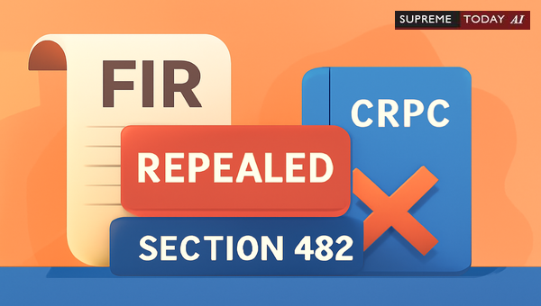 Maintainability of FIRs Registered Under Repealed Laws: IPC to BNS Transition Analysis