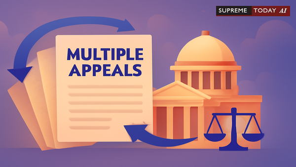 Maintainability of Multiple Appeals Against Same Decree: Judicial Principles in India