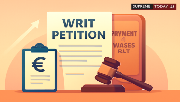 Maintainability of Article 226 Writ Petitions Without Exhausting Section 17 Payment of Wages Act Appeals