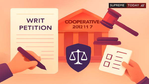 Judicial Maintainability of Writ Petitions Against Cooperative Society Byelaws: Current Status